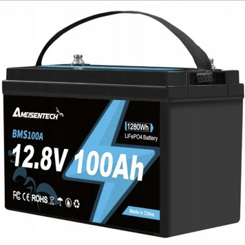 Акумулятор Ameisentech LiFePO4 12,8 В 100 А&middot;год, 1280 Вт&middot;год, BMS 100 А AME-12V-100AH фото