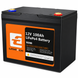 Акумулятор Lithtech LiFePO4 12,8 В 100 А&middot;год, 1280 Вт&middot;год, Bluetooth, BMS 100 А LITH-12V-100AH фото 5
