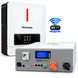 Комплект резервного живлення Humsienk 6,2 кВт + акумулятор GENFORCE 5,12 кВт&middot;год, Wi-Fi, Bluetooth, рековий HUM-6200W-GF-RACK фото 1