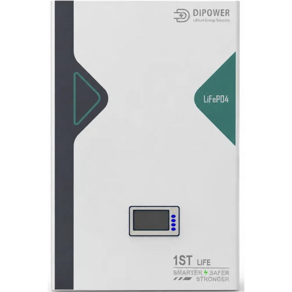 Комплект резервного живлення Anenji ANJ-6200W-48V-W 6,2 кВт з Wi-Fi + LiFePO4 акумулятор DIPOWER 5,12 кВт&middot;год ANJ-6200W-DIP фото