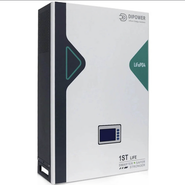 Комплект резервного живлення Anenji 11 кВт з Wi-Fi + LiFePO4 акумулятор DIPOWER 5,12 кВт&middot;год ANJ-11000W-DIP фото