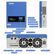 Комплект резервного живлення Anenji 6,2 кВт з Wi-Fi + 2 LiFePO4 акумулятори DIPOWER 10,24 кВт&middot;год ANJ-6200W-DIP-2 фото 5