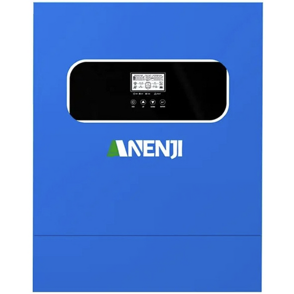 Комплект резервного живлення Anenji 11 кВт з Wi-Fi + 2 LiFePO4 акумулятори DIPOWER 10,24 кВт&middot;год ANJ-11000W-DIP-2 фото