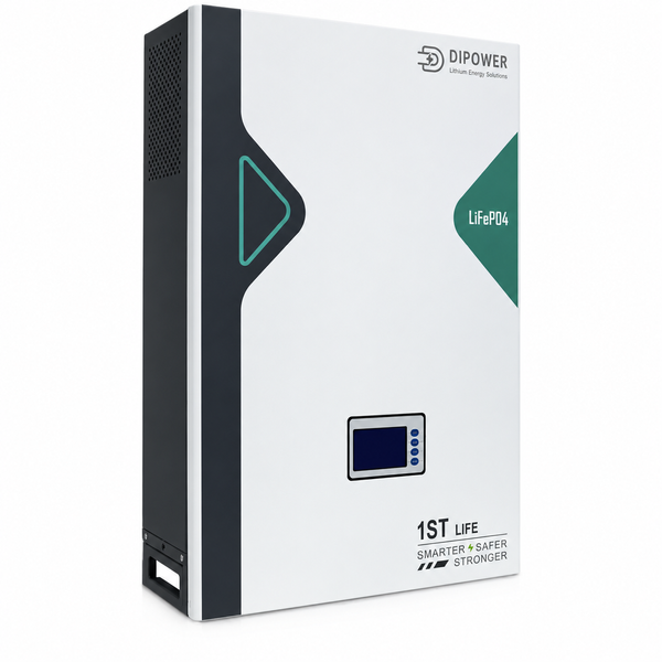 Комплект резервного живлення Anenji 11 кВт з Wi-Fi + 2 LiFePO4 акумулятори DIPOWER 10,24 кВт&middot;год ANJ-11000W-DIP-2 фото