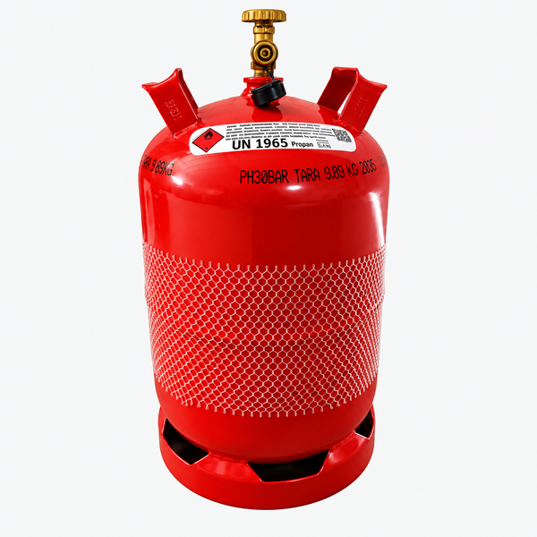 Газовий балон Vitkovice Milmet BP-11/N 27 л 11 кг для пропан-бутану VIT-BP11N-27L фото
