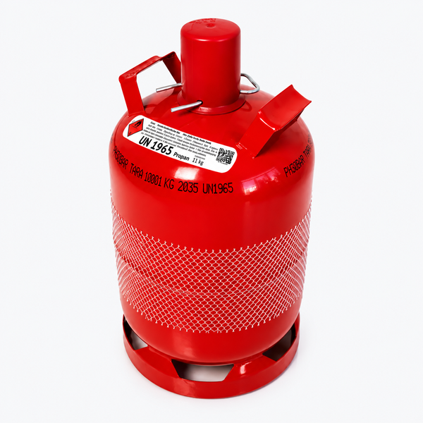 Газовий балон Vitkovice Milmet BP-11/N 27 л 11 кг для пропан-бутану VIT-BP11N-27L фото