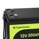 Акумулятор LiFePO4 CyperOcean 12,8 В 200 А&middot;год, 2,56 кВт&middot;год, Smart BMS 200 А, IP65 CYPER-12V-200A фото 2