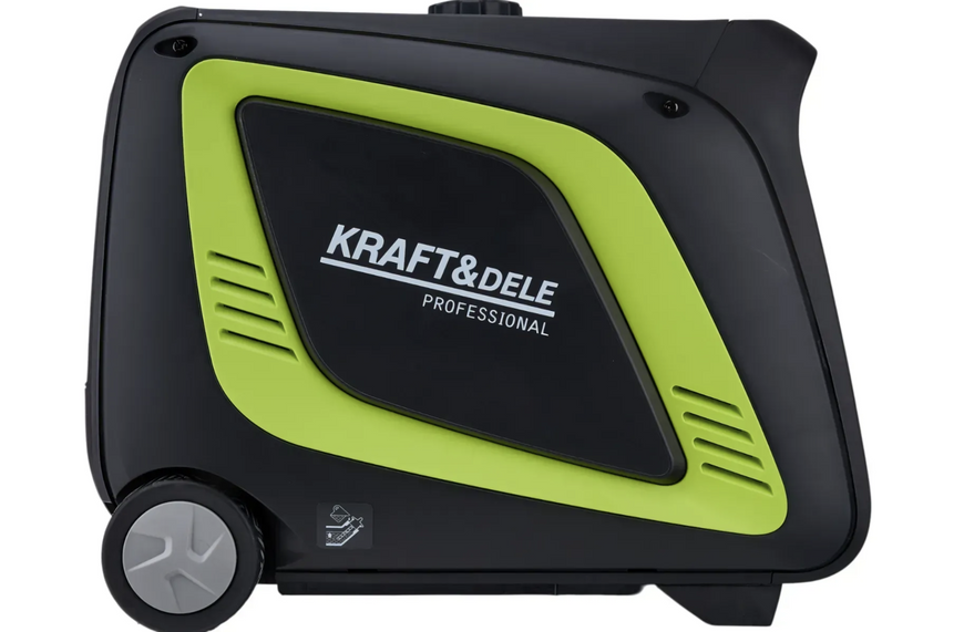 Інверторний бензиновий генератор Kraft&Dele KD686 4,5/4,9 кВт, 230 В, чиста синусоїда, ECO, LCD KRAFT-GEN-KD686 фото