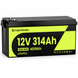 Акумулятор LiFePO4 CyperOcean 12,8 В 314 А&middot;год, 4,019 кВт&middot;год, Smart BMS 200 А, IP65 CYPER-12V-314AH-200A фото 1
