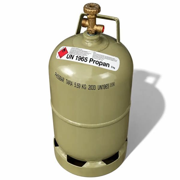 Газовий балон Vitkovice Milmet 12 л 5 кг для пропан-бутану VIT-12L-5KG фото
