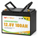 Акумулятор FLYFOREE LiFePO4 12,8 В 100 А&middot;год, 1280 Вт&middot;год, BMS, Bluetooth FLY-12V-100AH фото 5