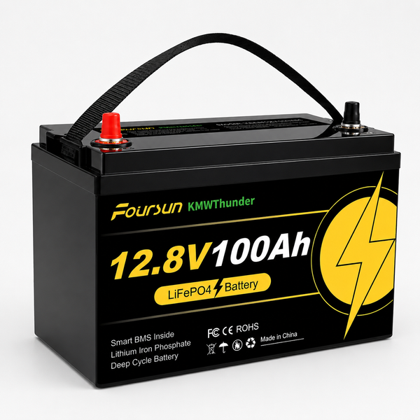Комплект резервного живлення Datouboss DT-2433M 3300 Вт, 24 В, 2&times;Foursun LiFePO4 100 А&middot;год DT-2433M-2X100 фото