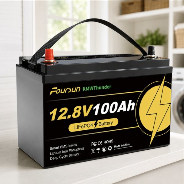 Комплект резервного живлення Anenji ANJ-4000W-24V 4200 Вт Wi-Fi, 24 В, 2&times;Foursun LiFePO4 100 А&middot;год ANJ-4000W-24V-2X100 фото